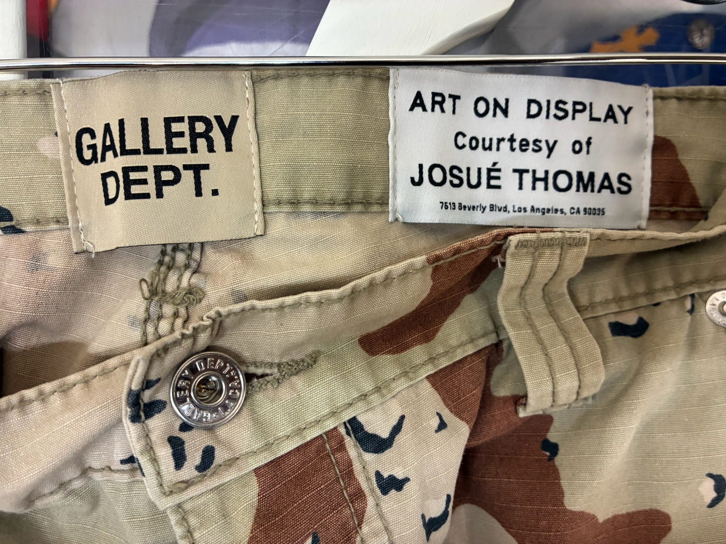 Gallery Dept La Flare Camo Jeans