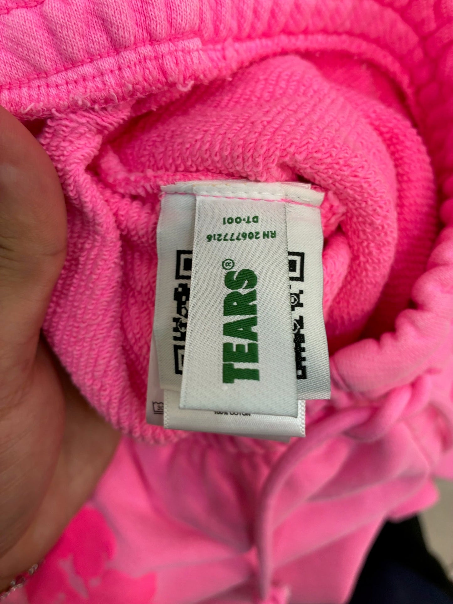 Denim Tears Pink Mono Cotton Shorts