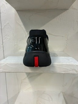 Prada America's Cup Black Patent Leather
