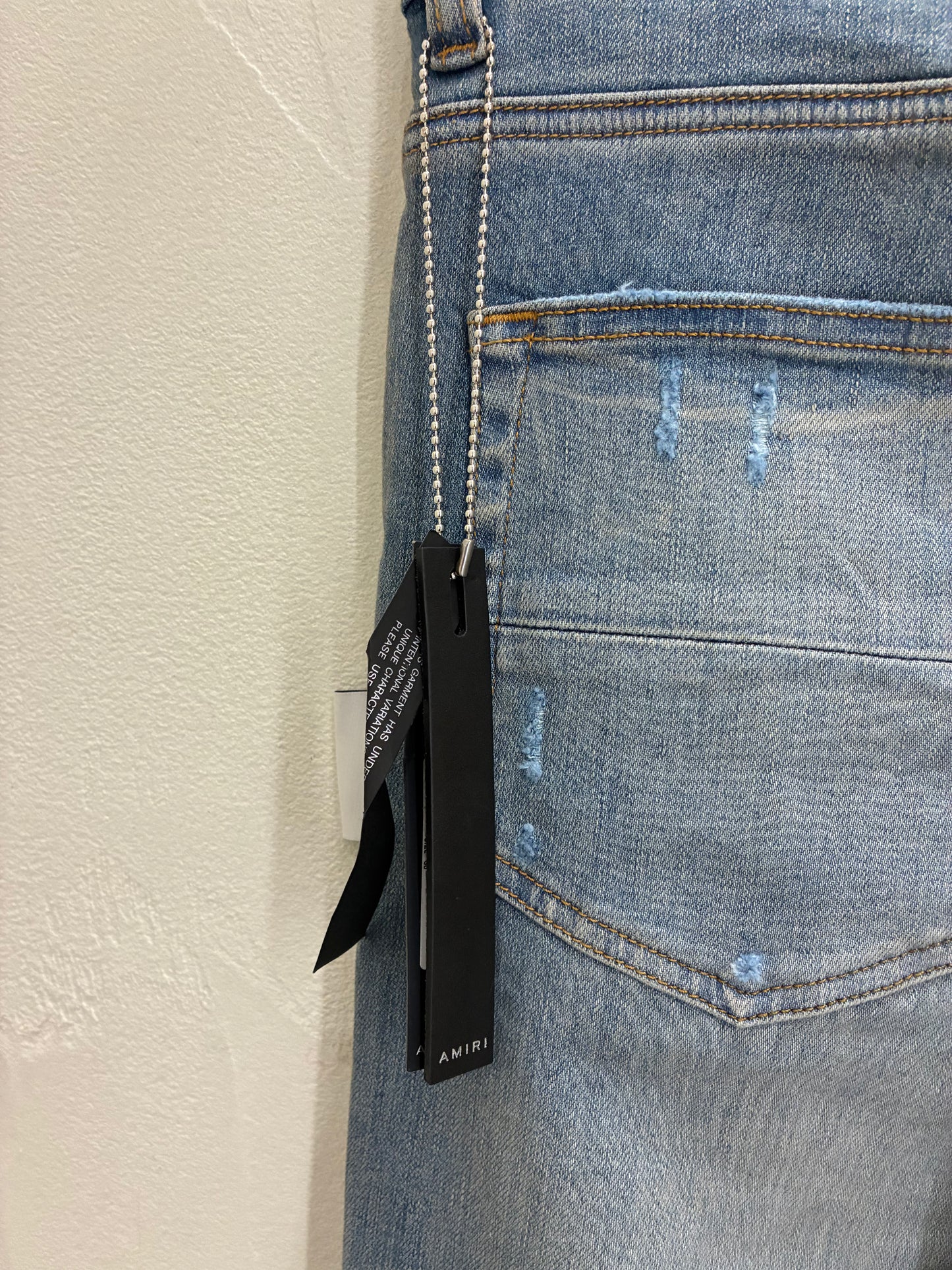 Amiri Blue Bootcut Jeans