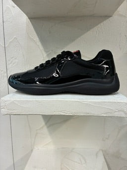 Prada America's Cup Black Patent Leather