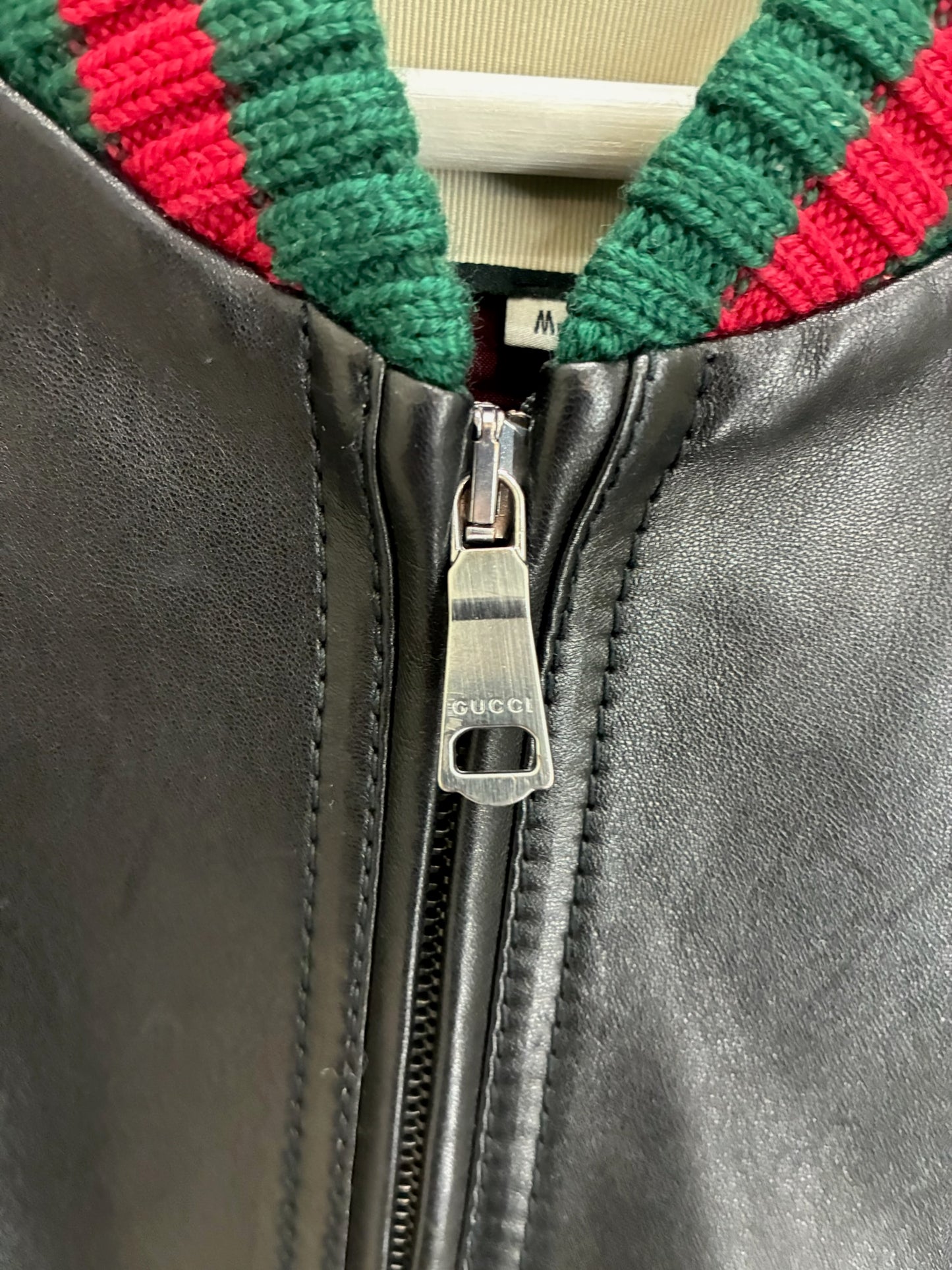 Gucci leather Jacket