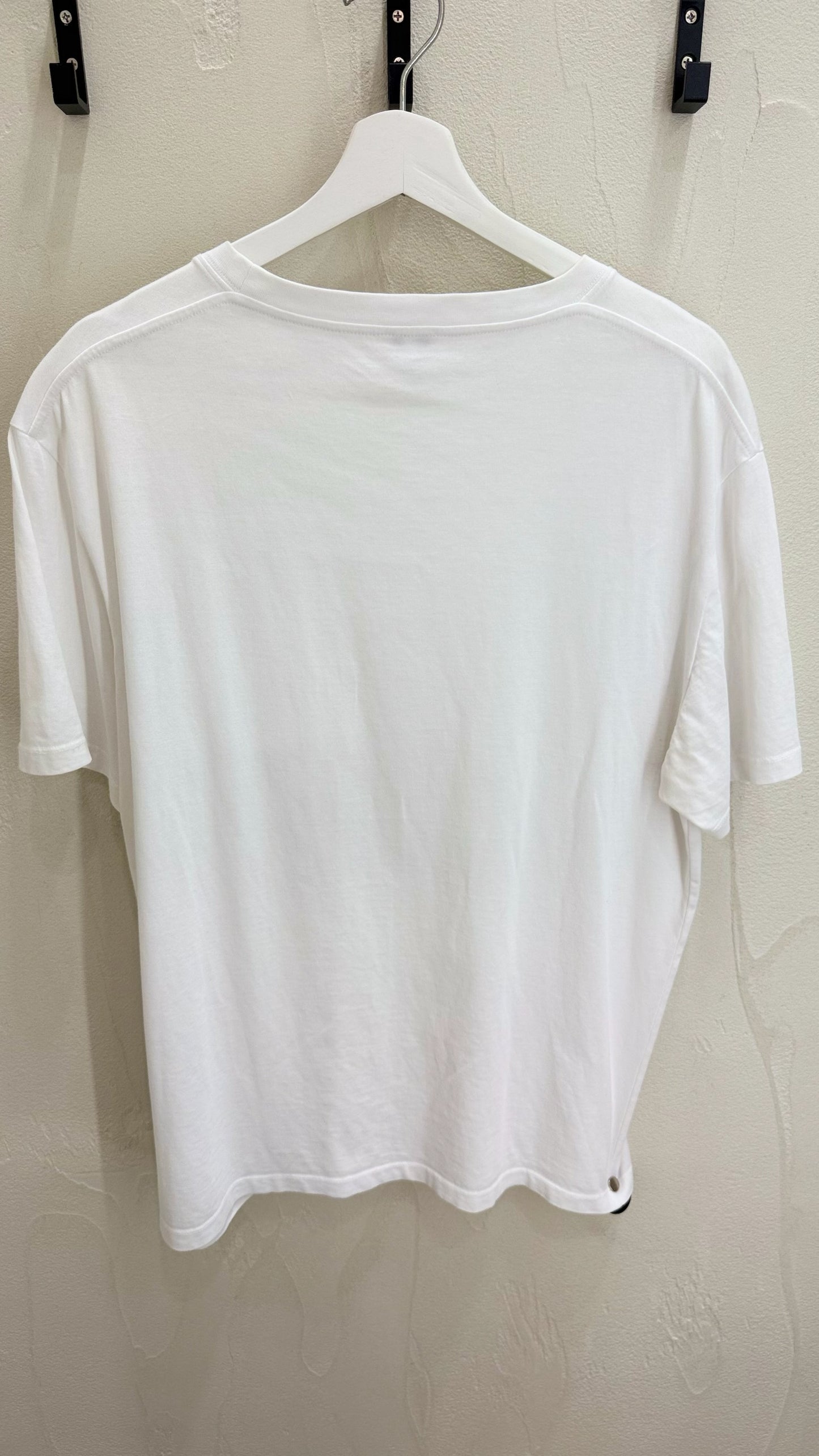 Loewe Anagram Pocket Short Sleeve White/Blue Tee