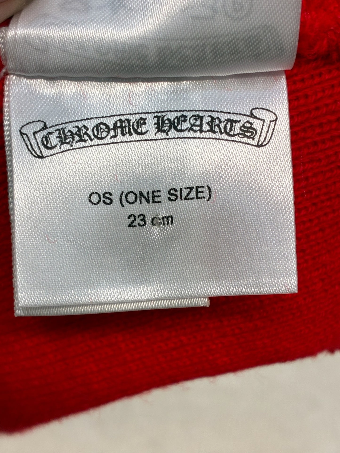 Chrome Hearts Red Beanie
