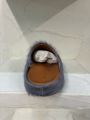 Marni Grey Fussbett Sabot