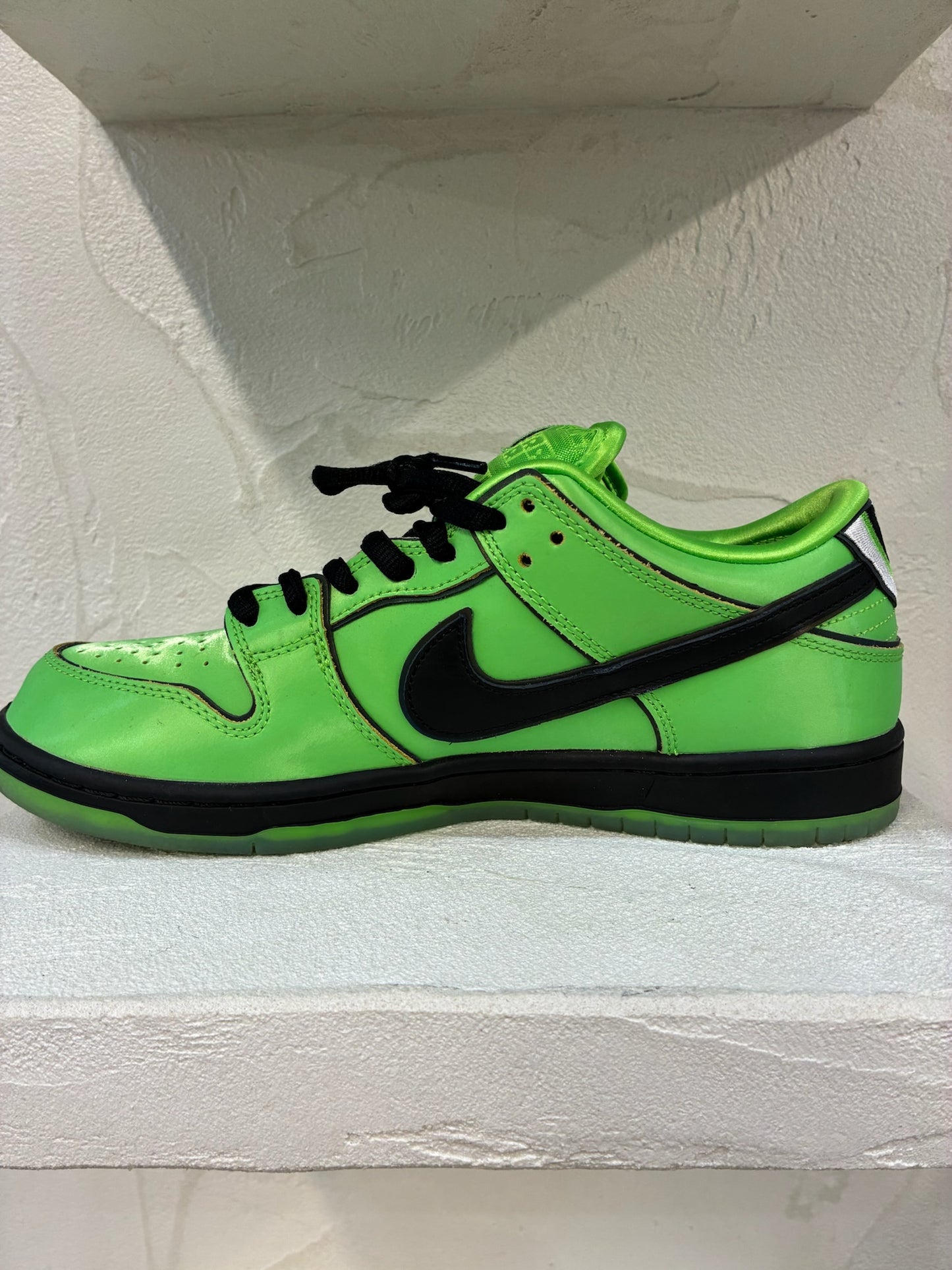the Powerpuff Girls x Dunk Low Pro SB QS 'Buttercup'