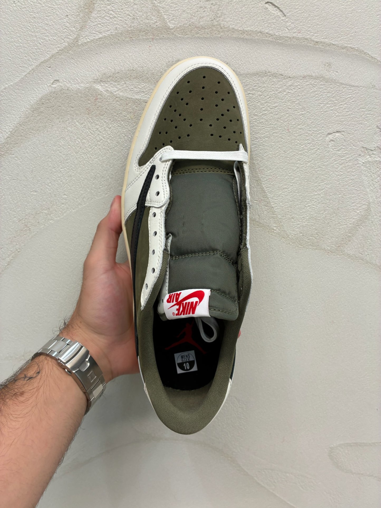 Travis Scott x Air Jordan 1 Olive