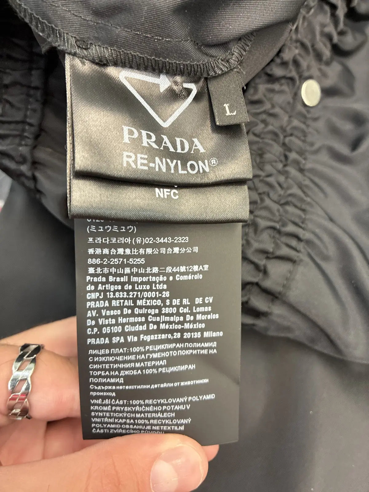 Prada Re-Nylon Cargo Shorts