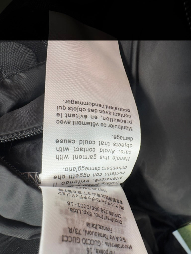 Gucci GG Monogram Jacket Black