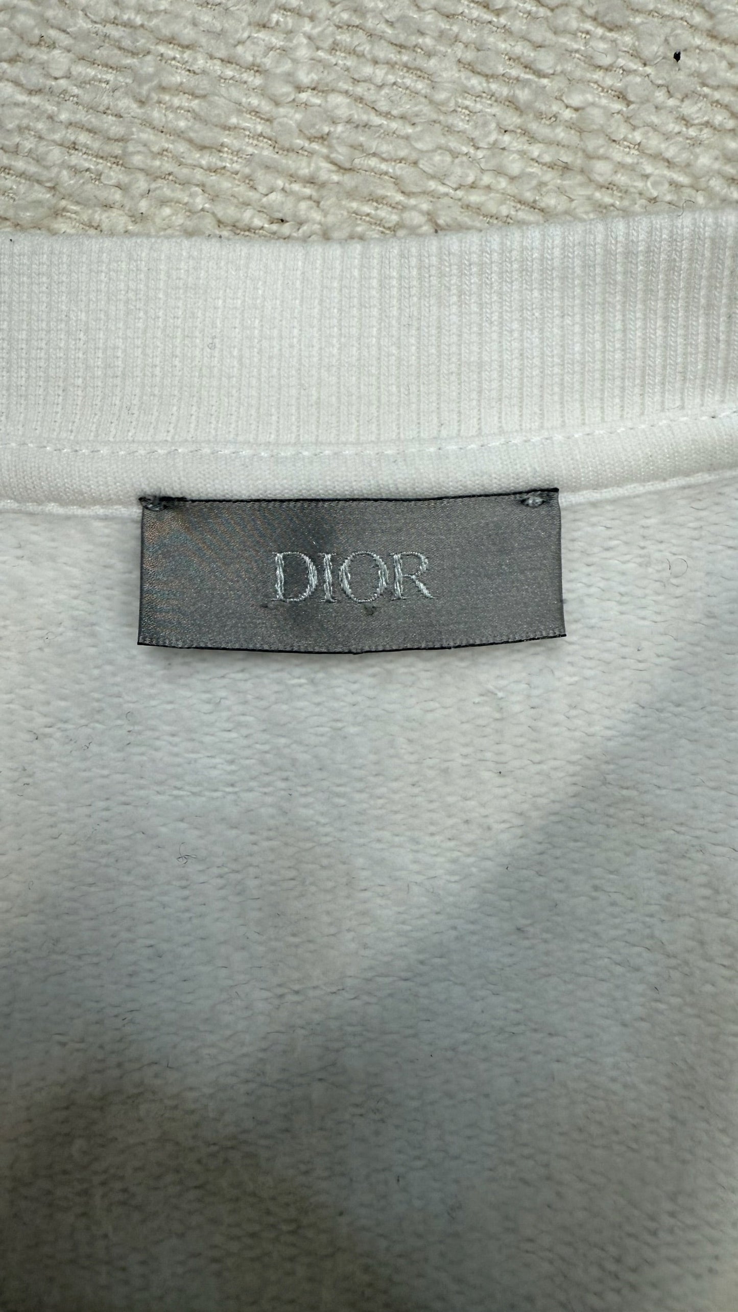 Dior Safety Pin Logo Sweatshirt