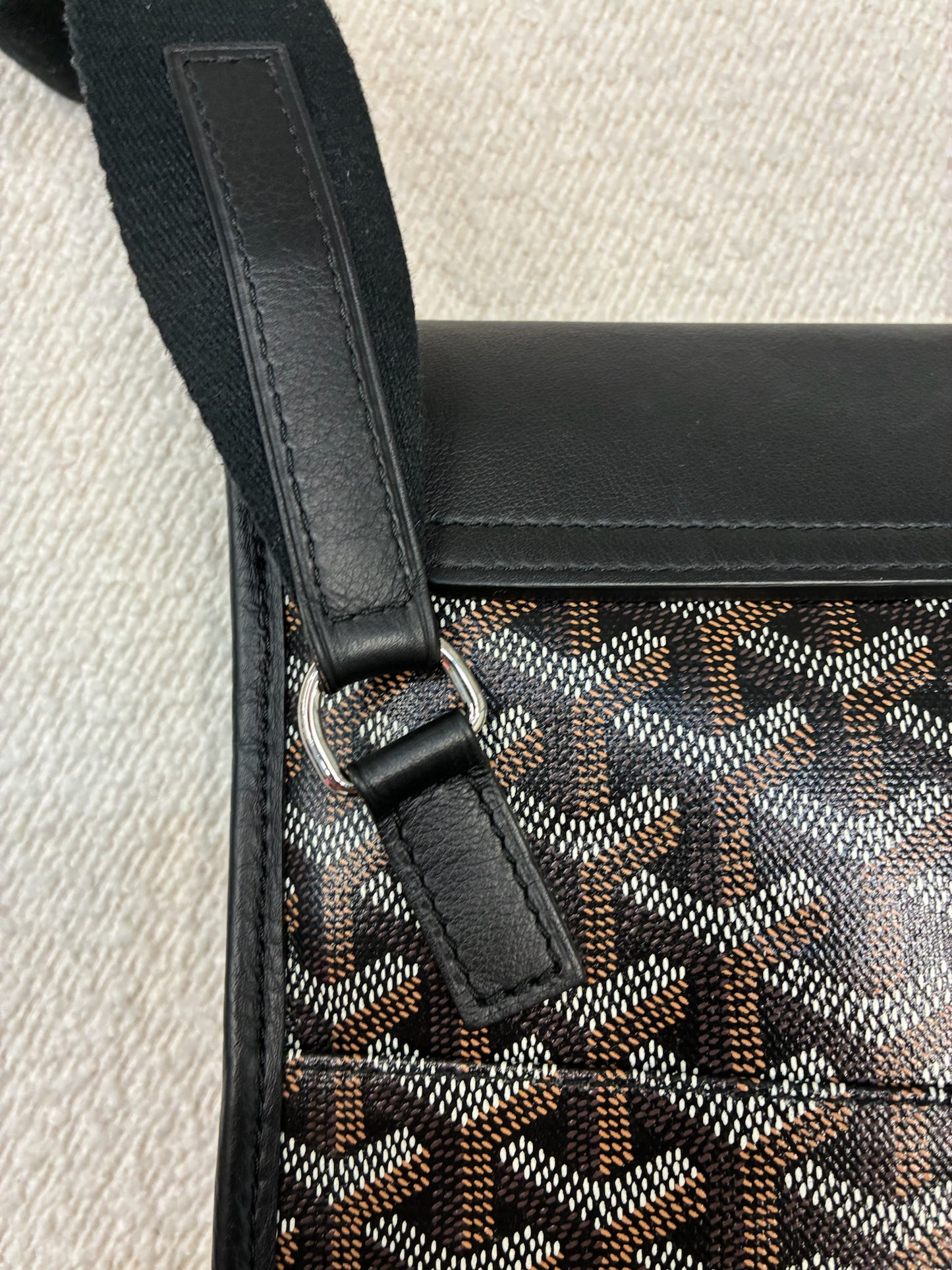 Goyard Coursier Bag Black
