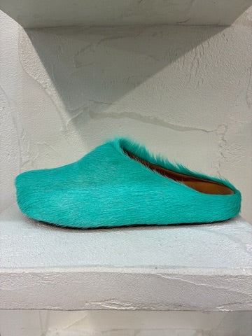 Marni Fussbett Sabot Green