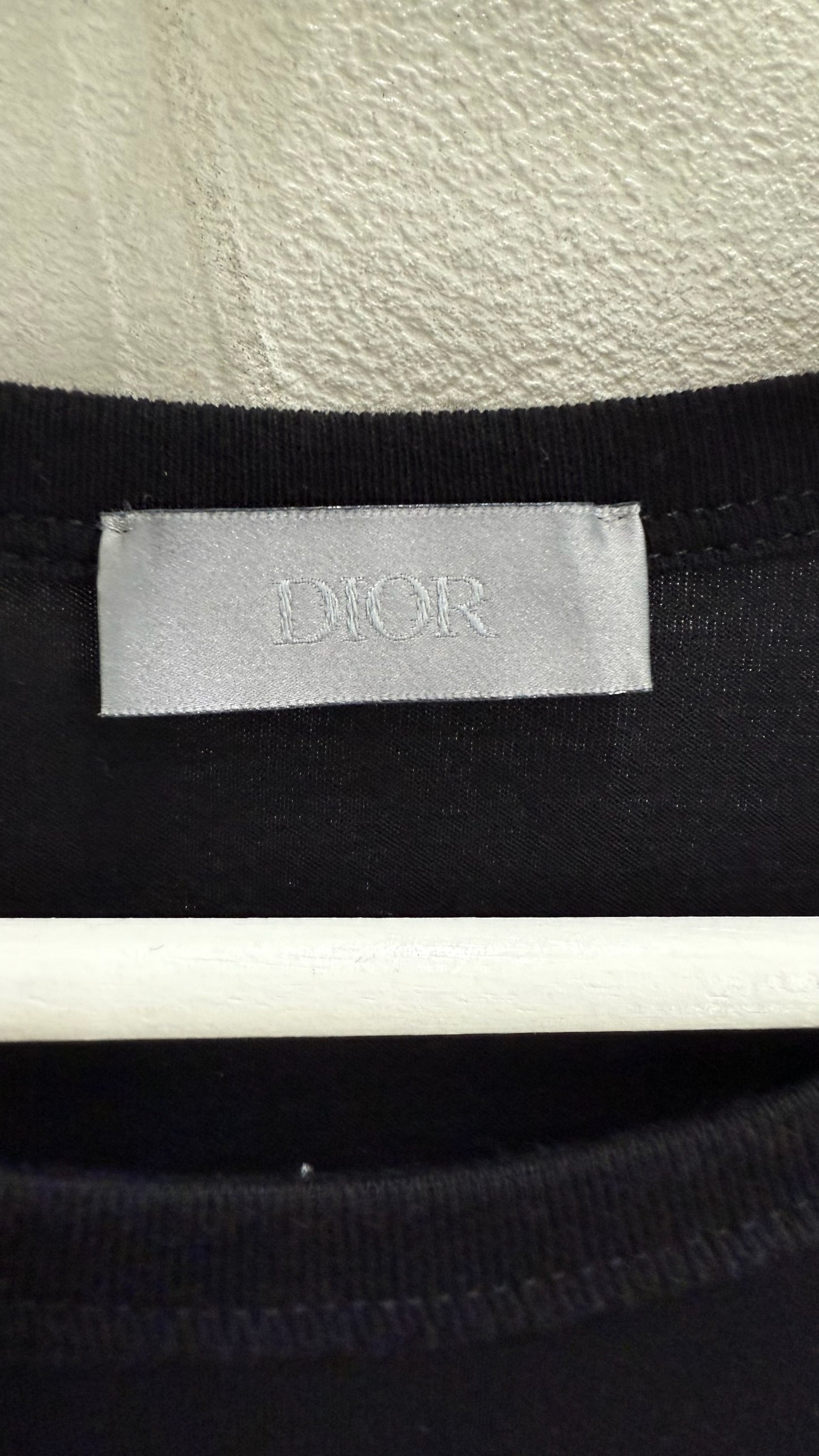 DIOR Shawn Stussy Logo Embroidered Short Sleeve Shirt