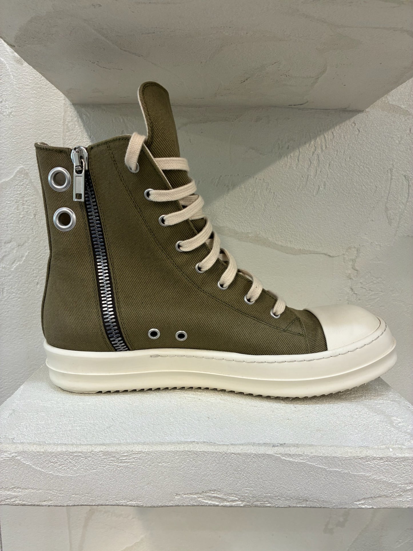 Rick owens DRKSHDW Luxor High Tops 'Pale Green'