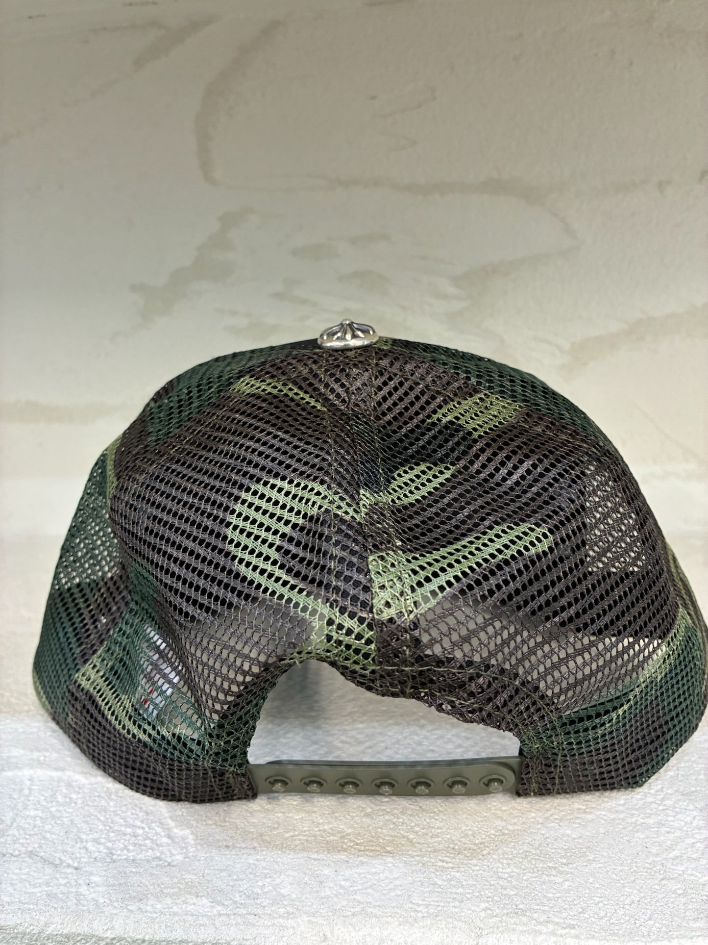 Chrome Hearts CH Hollywood Trucker Hat Camo