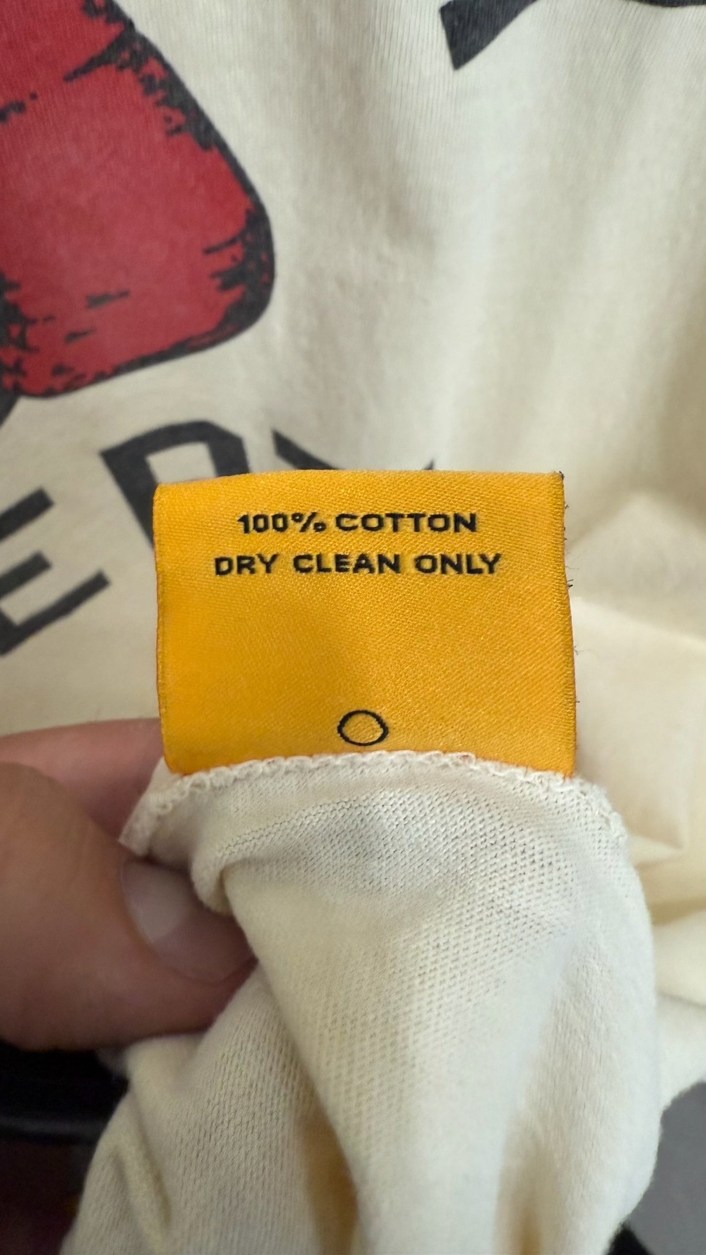 Gallery Dept Boxing T-shirt Cream