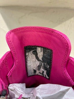 Rick Owens Hot Pink Ramones Sneakers