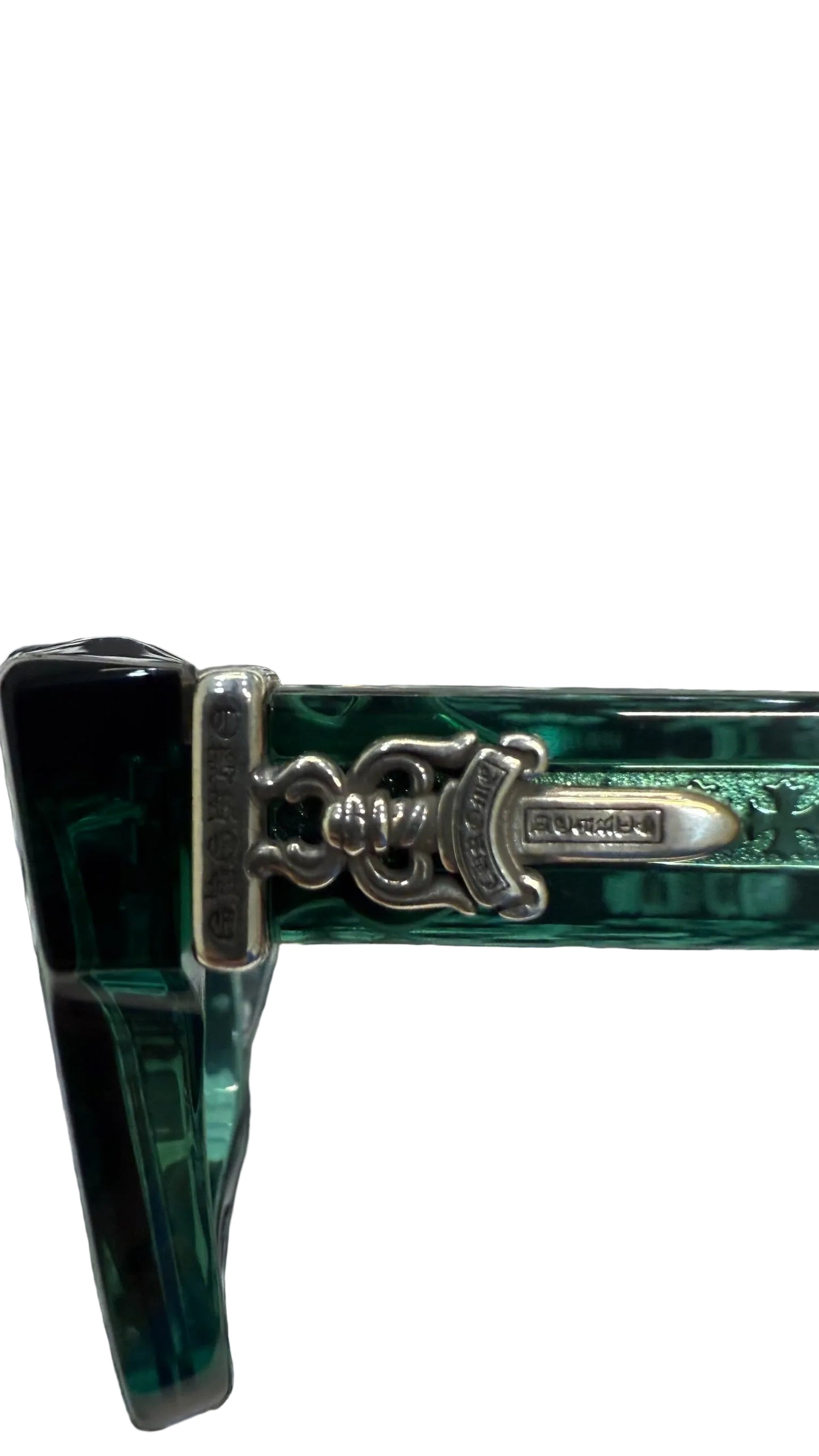 Chrome Hearts Box-Officer Glasses Green