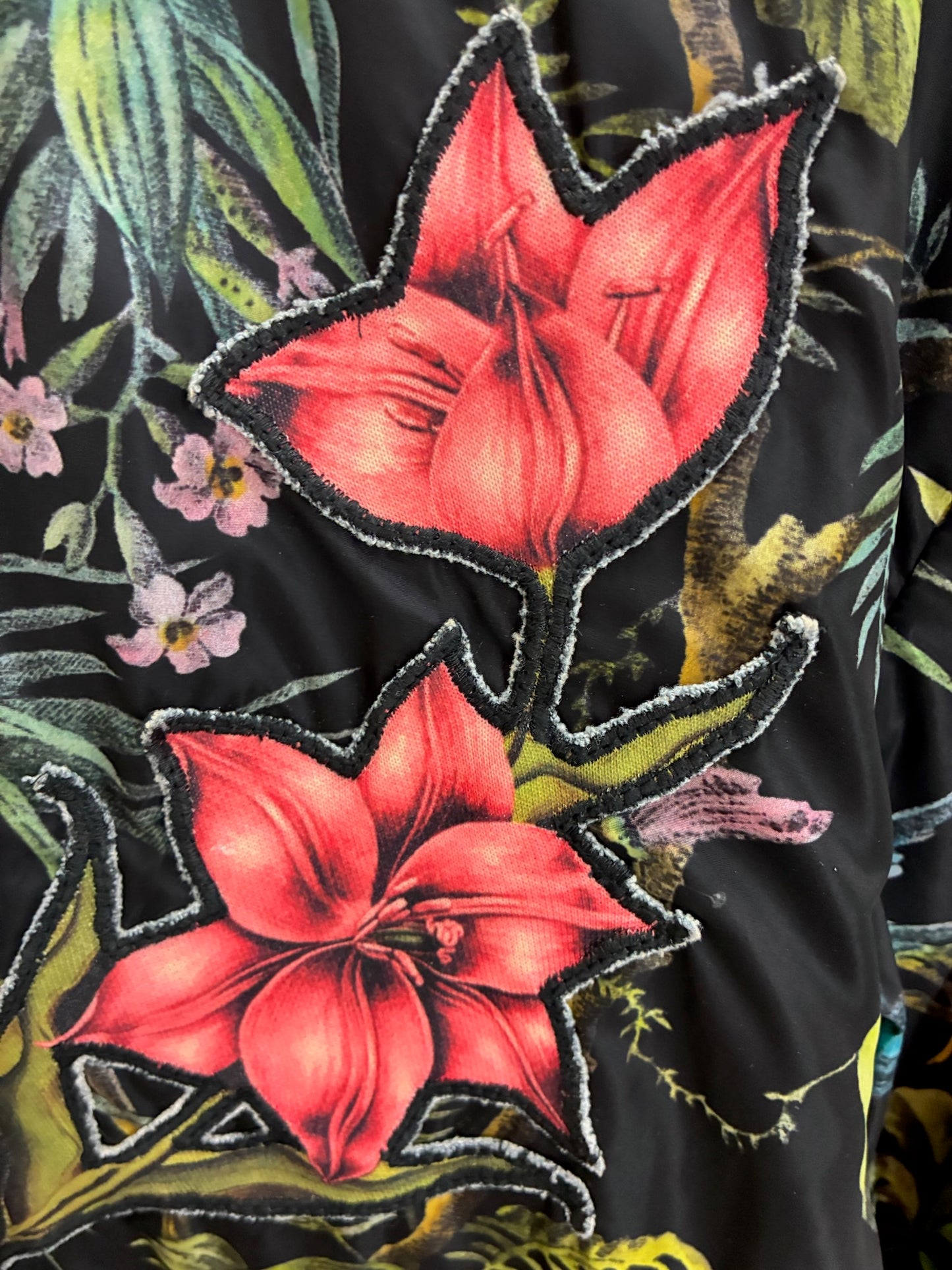 Gucci Hooded Tropical Jacket
