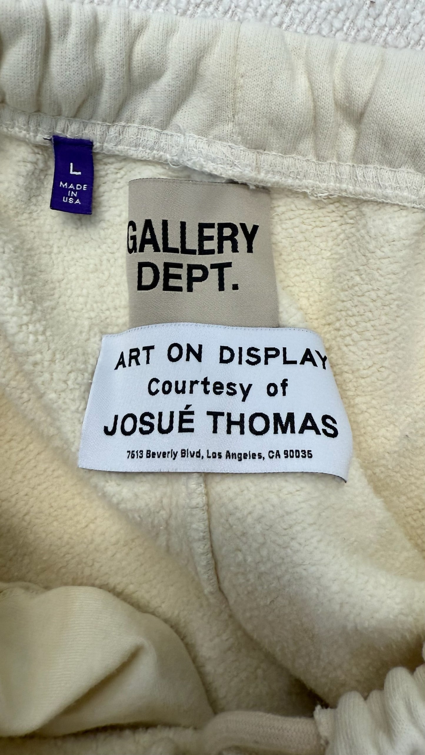 Gallery Dept GD Logo flare Sweatpants
