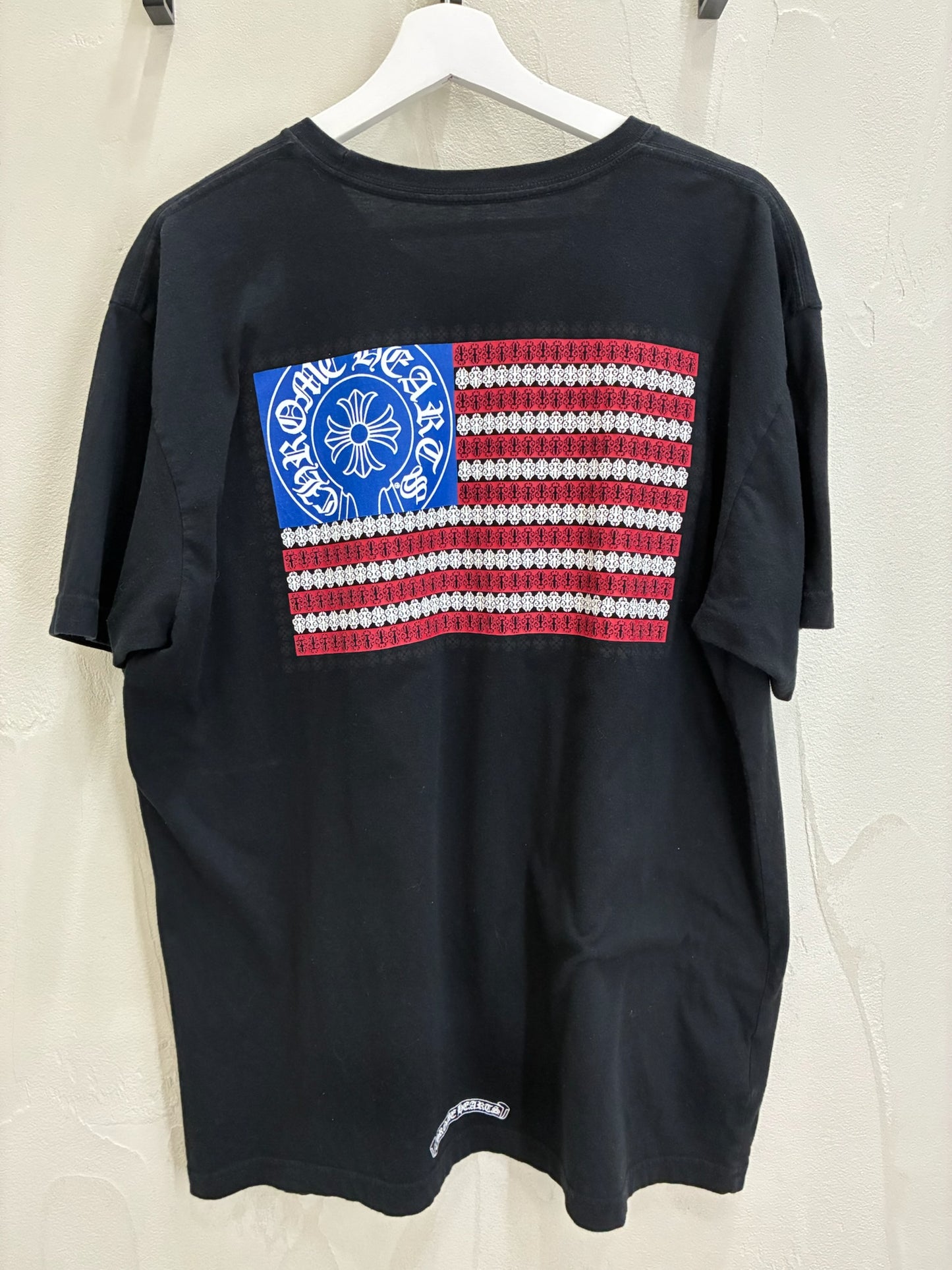 Chrome Hearts American Flag Dagger T-Shirt
