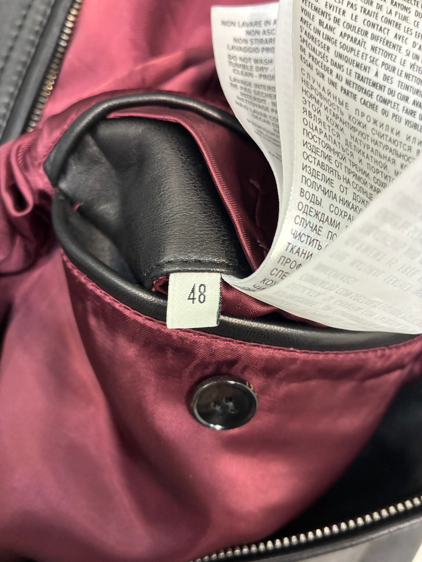 Gucci leather Jacket