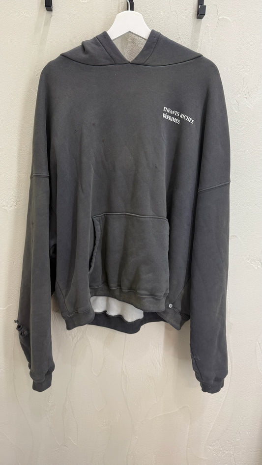 Enfant Riches Déprimés Destroyed Logo Hoodie