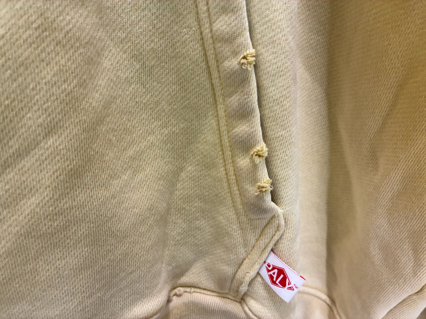 PALY: Yellow 'EPDS' Hoodie
