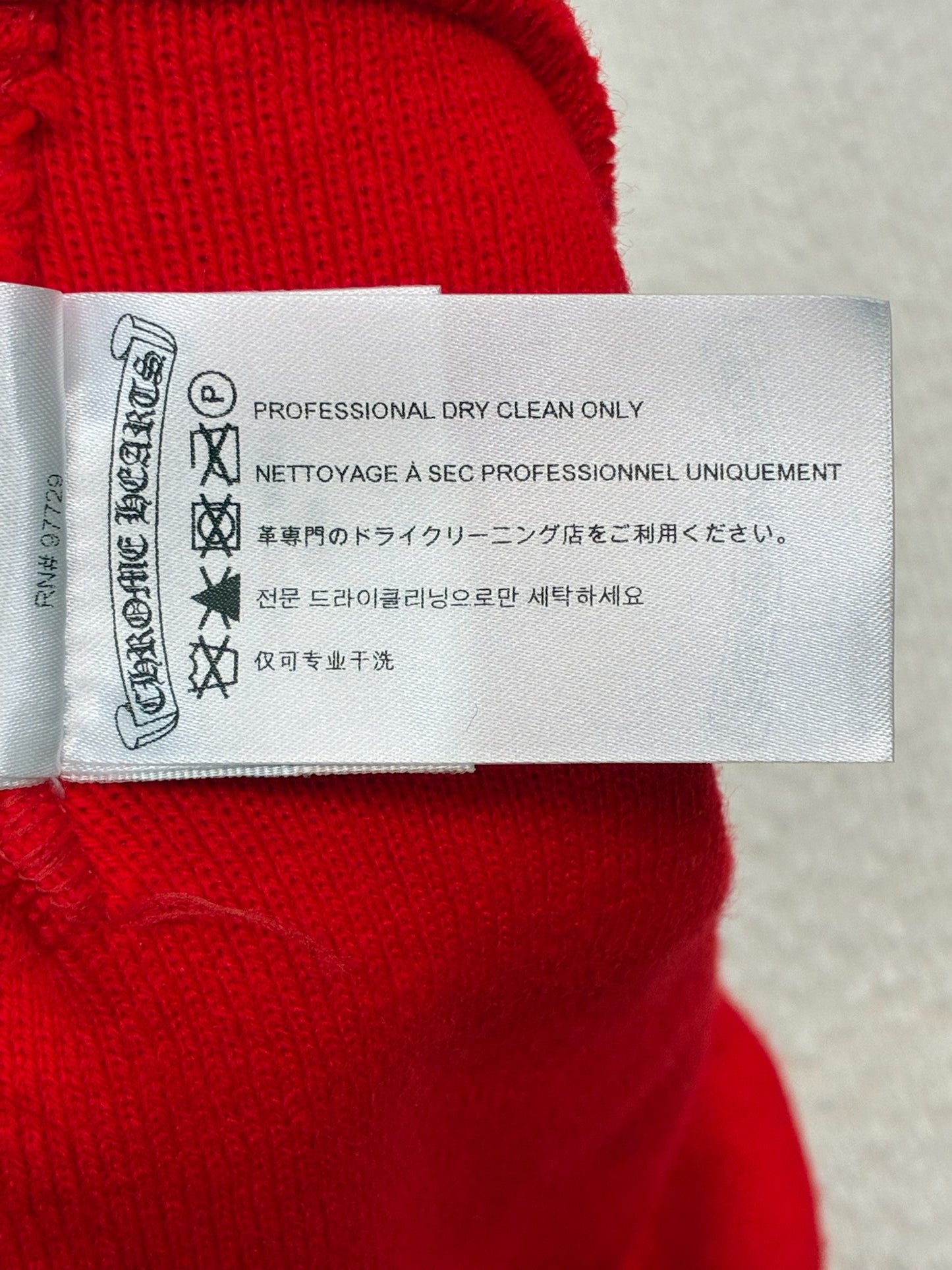 Chrome Hearts Red Beanie