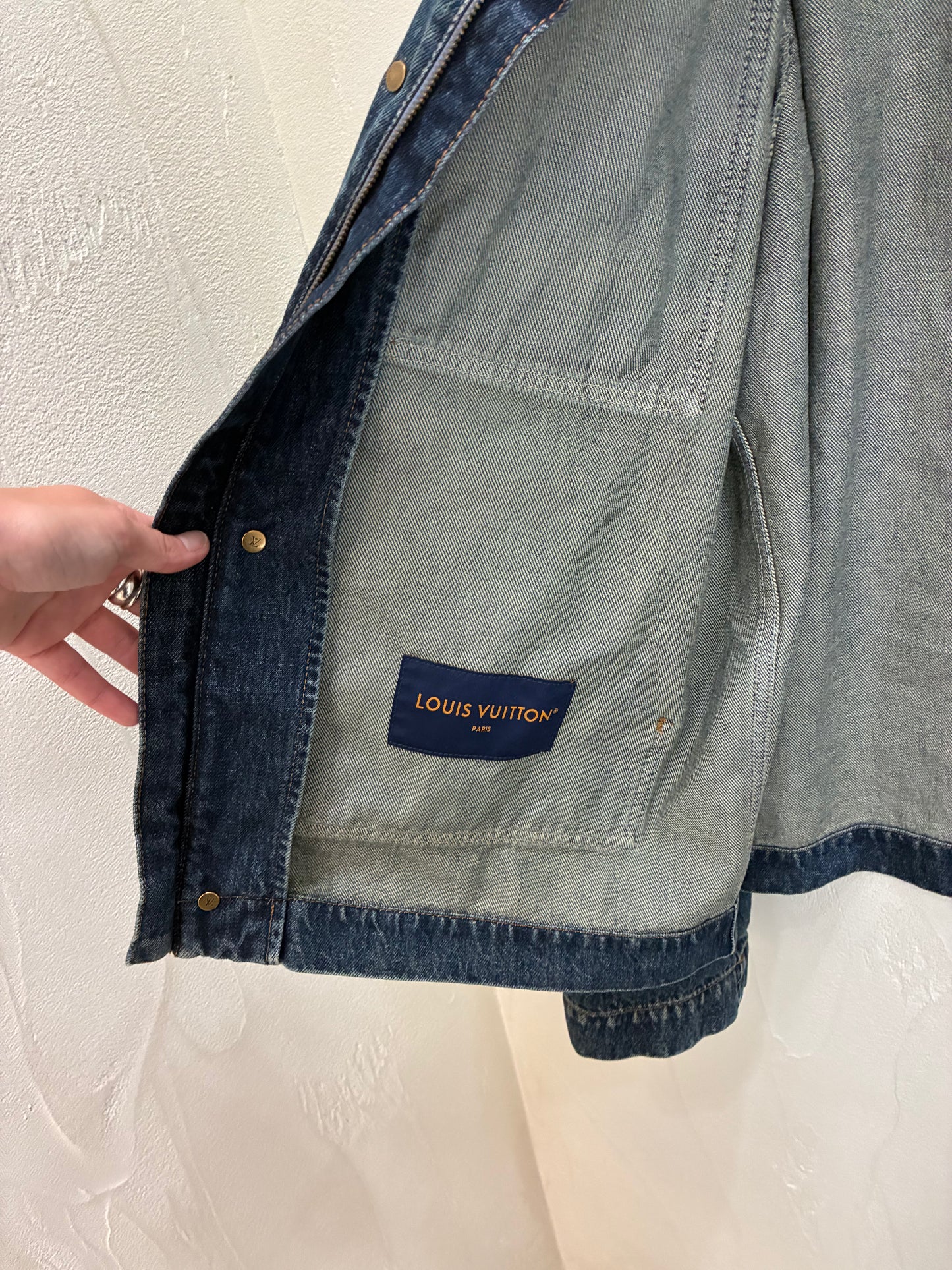 Louis Vuitton LV Monogram Denim Carpenter Jacket