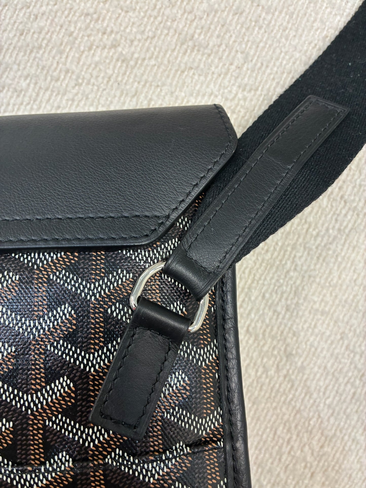 Goyard Coursier Bag Black