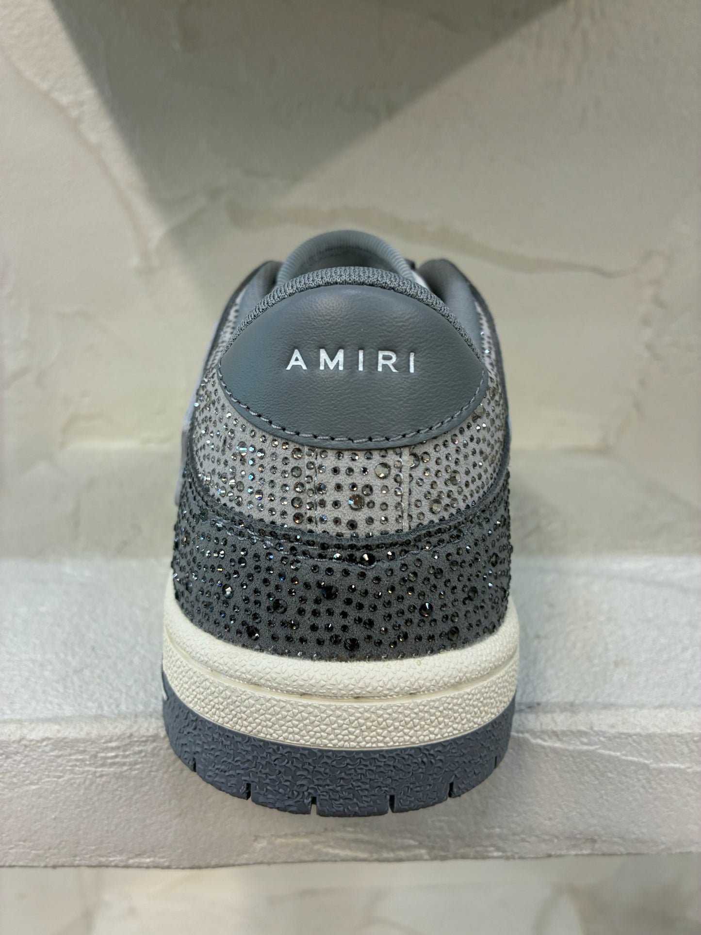 Amiri Crystal Skel-Top Low Sneakers