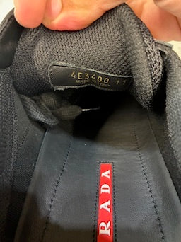 Prada America's Cup Black Patent Leather