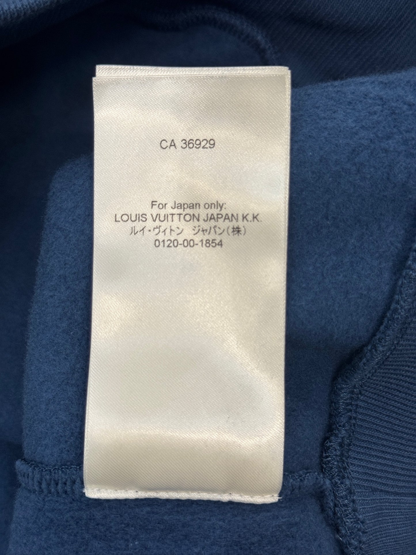 Louis Vuitton Signature Logo Hoodie
