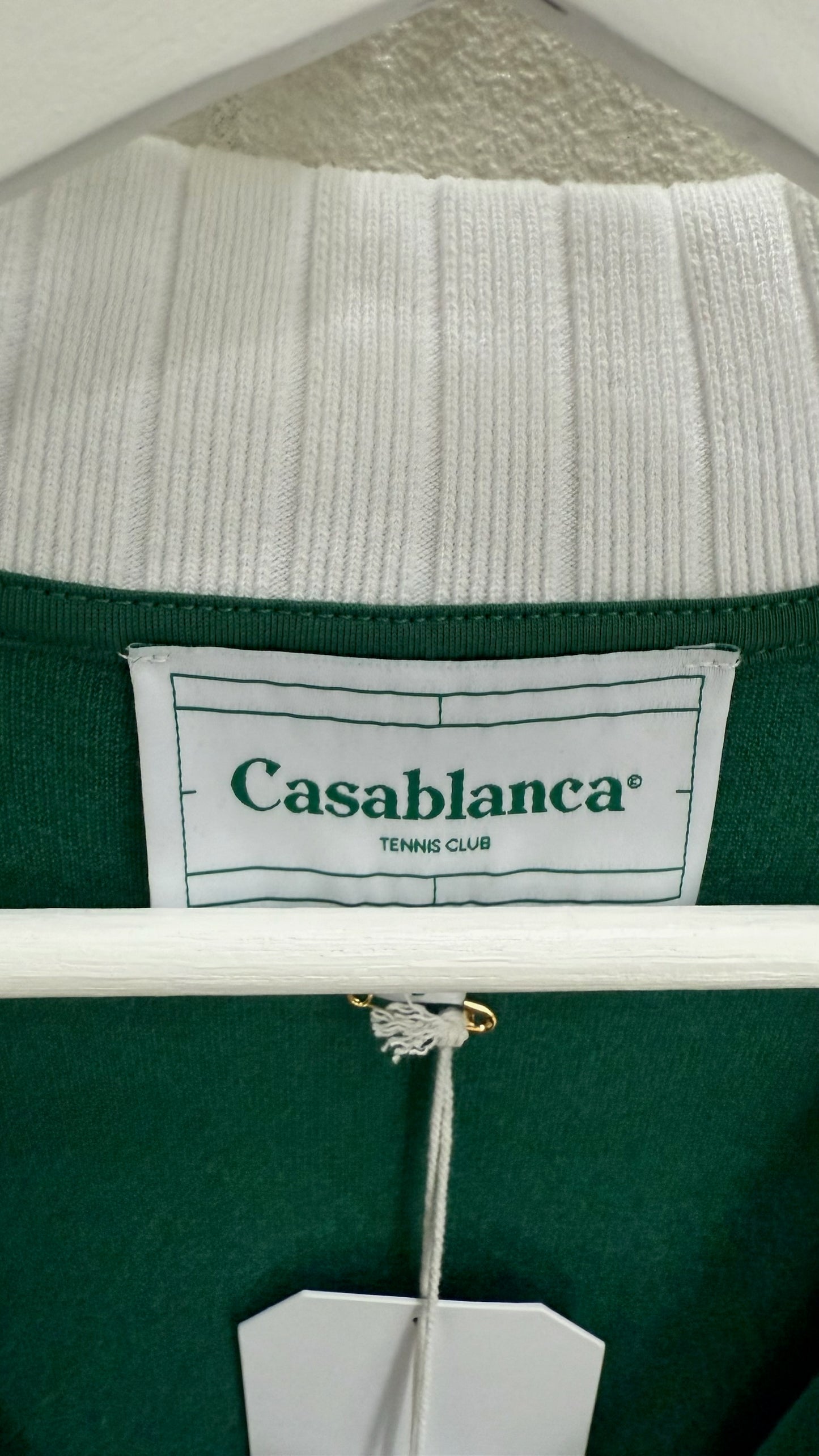 Casablanca Velour Shirt Green