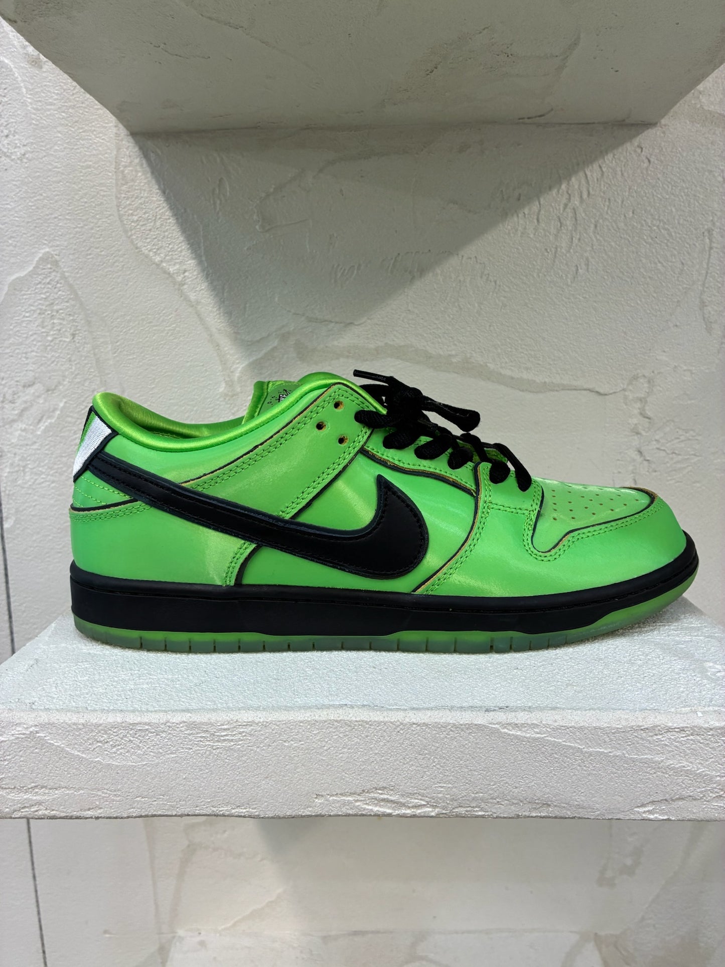 the Powerpuff Girls x Dunk Low Pro SB QS 'Buttercup'