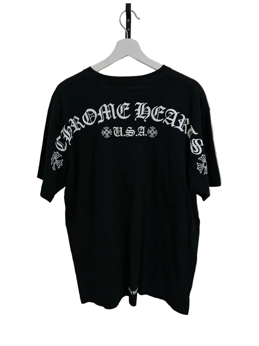 Chrome Hearts Scroll Logo Pocket T-shirt