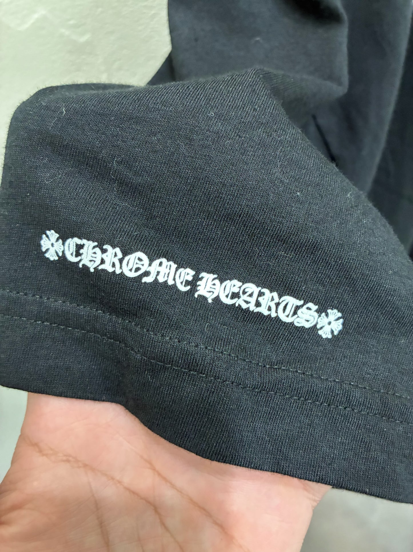 Chrome Hearts Scroll Logo T-Shirt