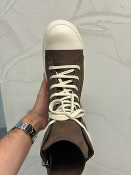 Rick Owens Saddle Milk Porterville Sneakers