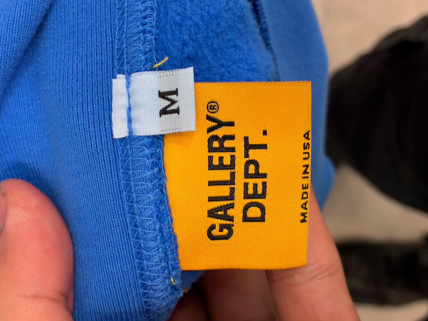 Gallery Dept Boxing Hoodie Royal Blue