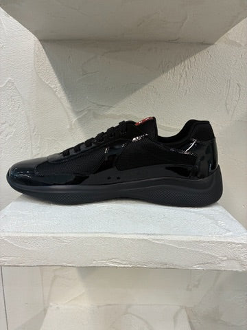 Prada America's Cup Black Patent Leather