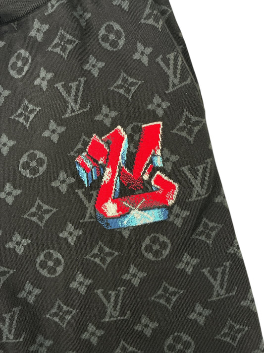 Louis Vuitton Graffiti Monogram Knitted Shorts