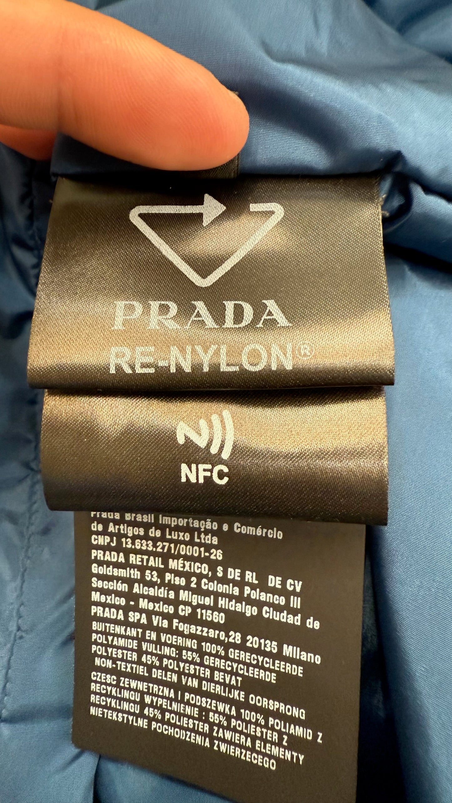 Prada Re-Nylon Coach Jacket