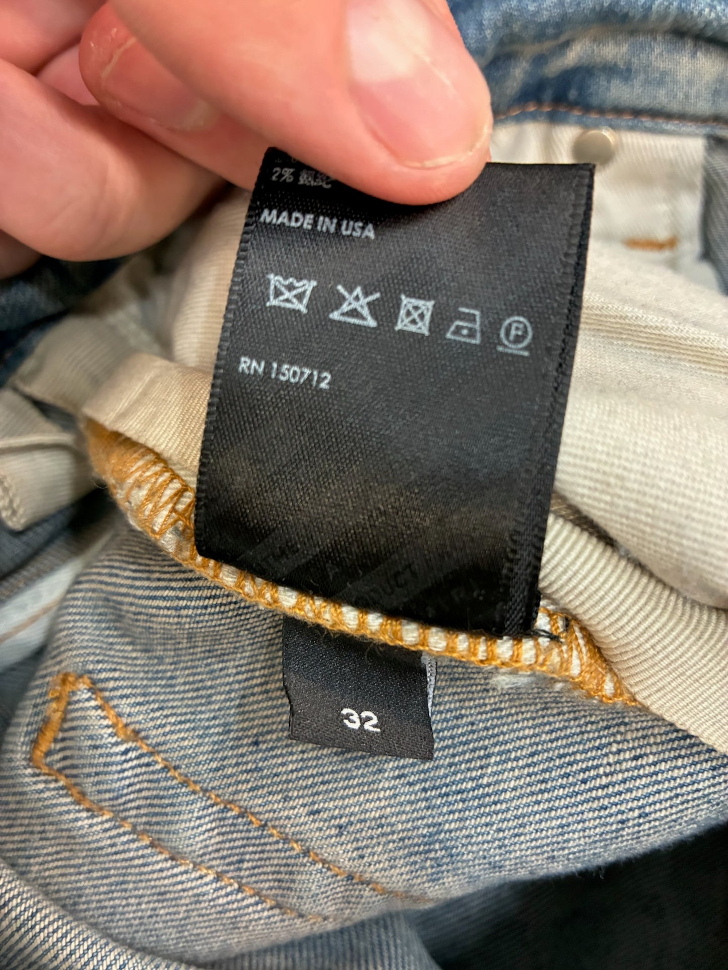 Jean skinny déchiré Amiri Shotgun