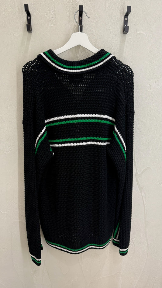 Casablanca Crochet Tennis Shirt