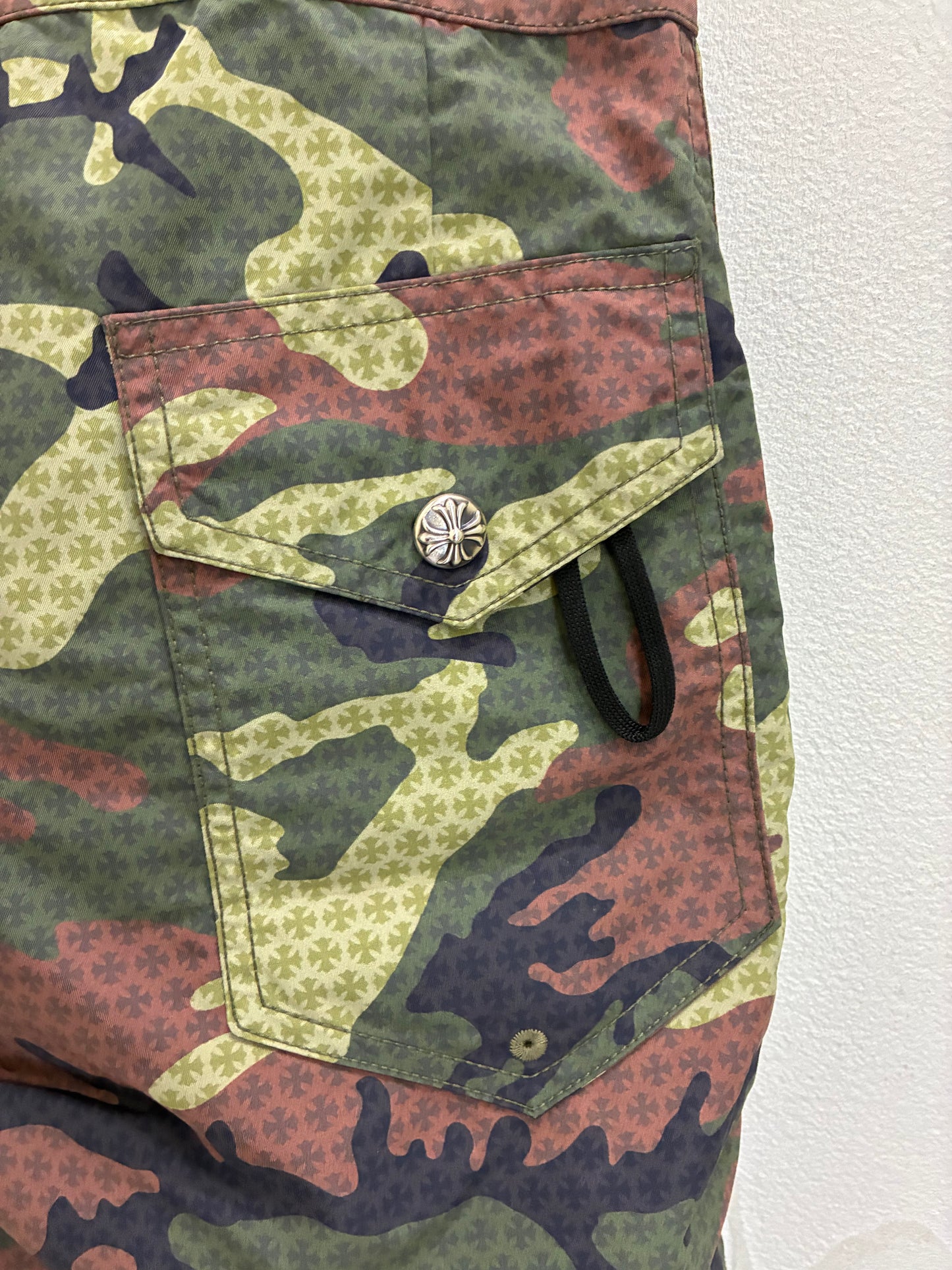 Chrome Hearts Camouflage Board Shorts