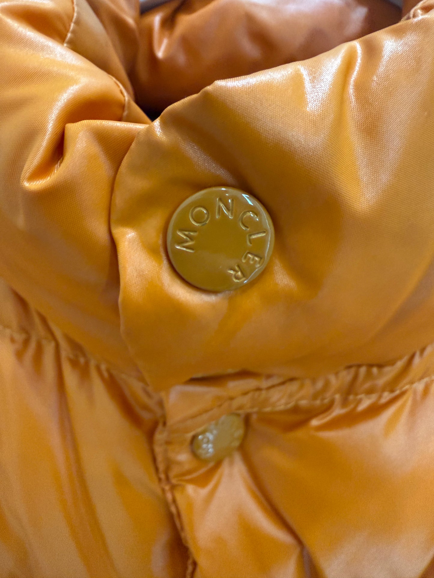 Moncler Tibb Down Vest Orange