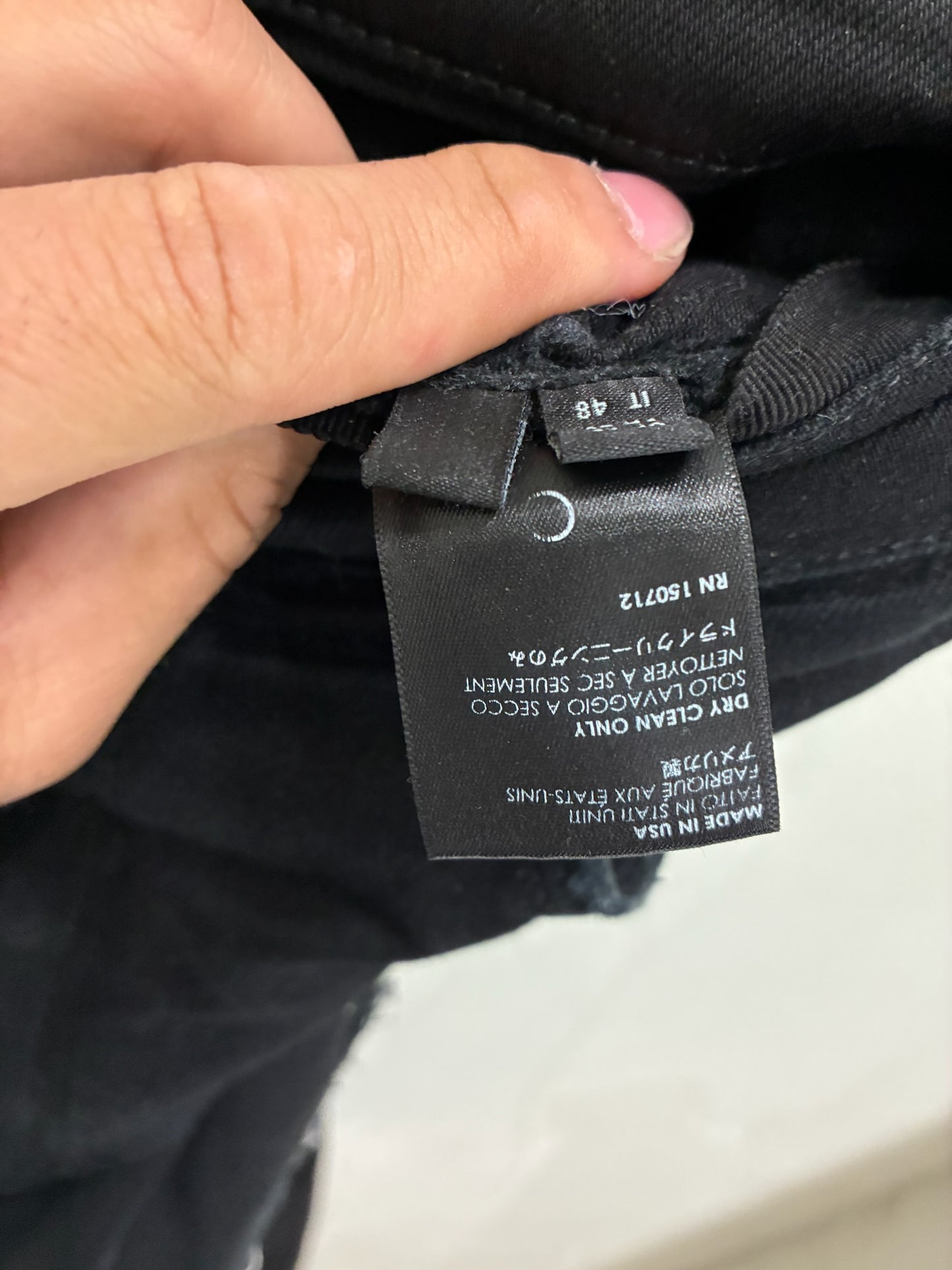 Amiri Distressed Denim Jeans Black