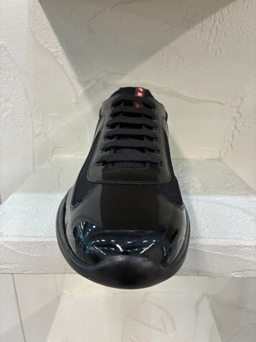 Prada America's Cup Black Patent Leather