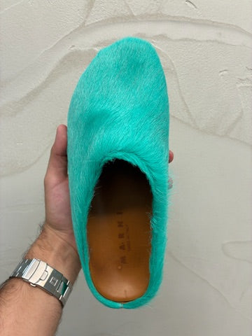 Marni Fussbett Sabot Green